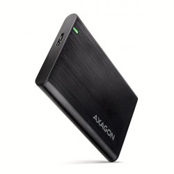 Axagon EE25-A6M USB 3.2 fekete csavar nélküli külső alumínium 2,5 HDD/SSD ház