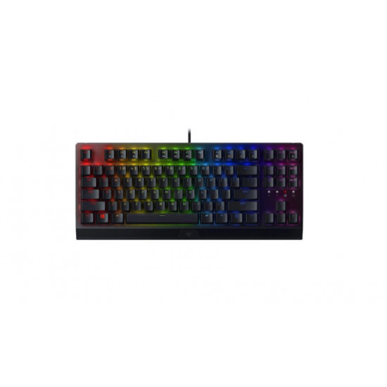 Razer BlackWidow V3 Tenkeyless US billentyűzet, Zöld Switch, fekete (RZ03-03490100-R3M1)