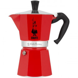 Bialetti Moka Express 6 személyes piros kotyogós kávéfőző (4885/IN)