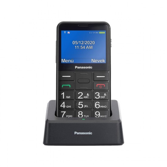 Panasonic mobiltelefon fekete (KX-TU155EXBN)