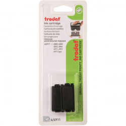 Trodat 6/4911 2db fekete bélyegzőpárna (6/B4911F)