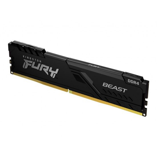 Kingston Fury Beast Black 32GB 3200MHz DDR4 RAM CL16 memória (KF432C16BB/32)