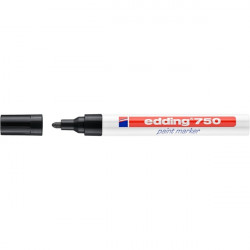 Edding 750 2-4mm fekete lakkmarker (7580096001)