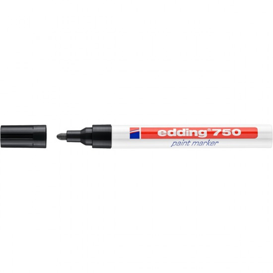 Edding 750 2-4mm fekete lakkmarker (7580096001)