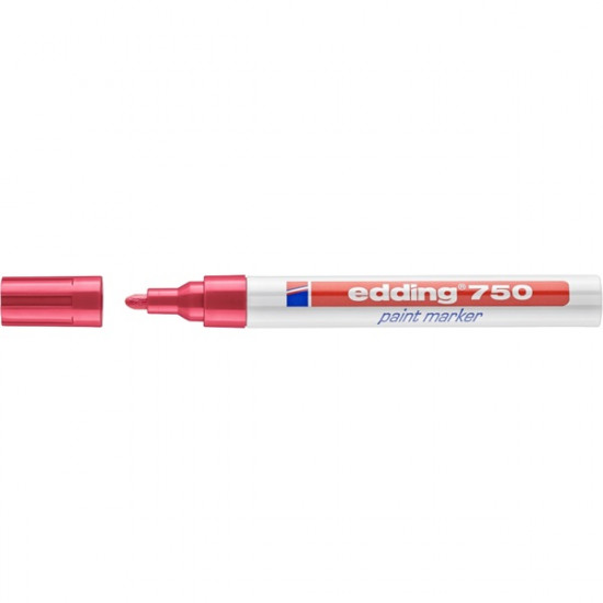 Edding 750 2-4mm piros lakkmarker (7580096002)