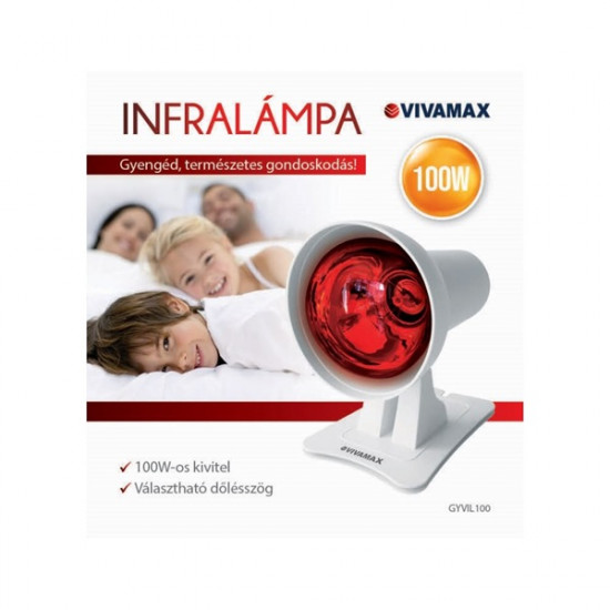 Vivamax infralámpa 100W-os izzóval (GYVIL100)