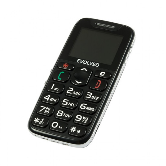 Evolveo Easyphone EP-500 1,8 fekete mobiltelefon