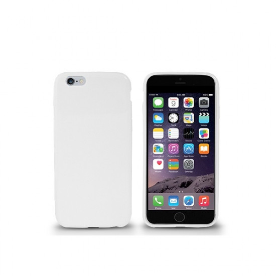 EazyCase Apple iPhone 6 szilikon hátlap - fehér (DZ-412)