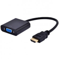 Gembird A-HDMI-VGA-04 fekete HDMI - VGA adapter