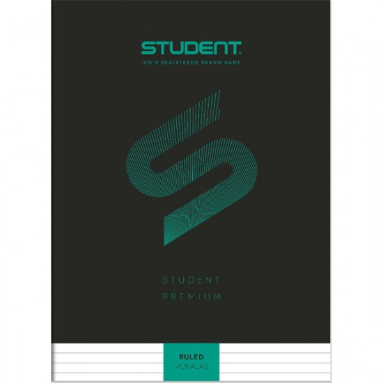 ICO Student Art A4 70lapos sima spirálfüzet (7500087005)