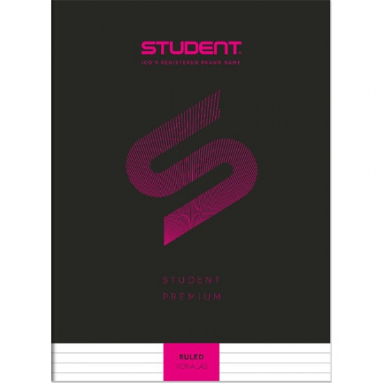 ICO Student Art A4 70lapos sima spirálfüzet (7500087005)