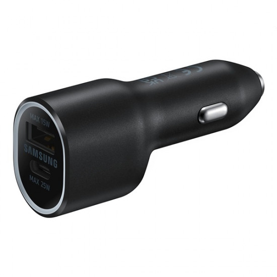 Samsung USB/Type-C fekete autós töltő (EP-L4020NBEGEU) Samsung USB/Type-C fekete autós töltő (EP-L4020NBEGEU)