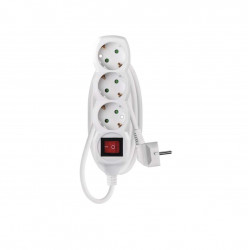 EMOS kapcsolós hosszabbító, 3 aljzat, 1.5m, fehér (P1321R)