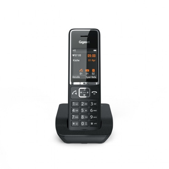 Gigaset Comfort 550 fekete dect telefon (S30852-H3001-S204)