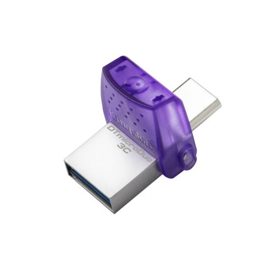 KINGSTON Pendrive 64GB, DT microDuo 3C 200MB/s dual USB-A + USB-C