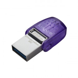 Kingston 256GB USB3.2 Gen1 C/USB3.2 Gen1 A DataTraveler microDuo 3C (DTDUO3CG3/256GB) Flash Drive