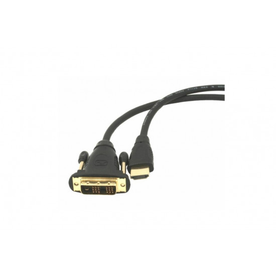 Gembird Cablexpert HDMI - DVI Kábel, 1.8m (CC-HDMI-DVI-6) Gembird Cablexpert HDMI - DVI Kábel, 1.8m (CC-HDMI-DVI-6)
