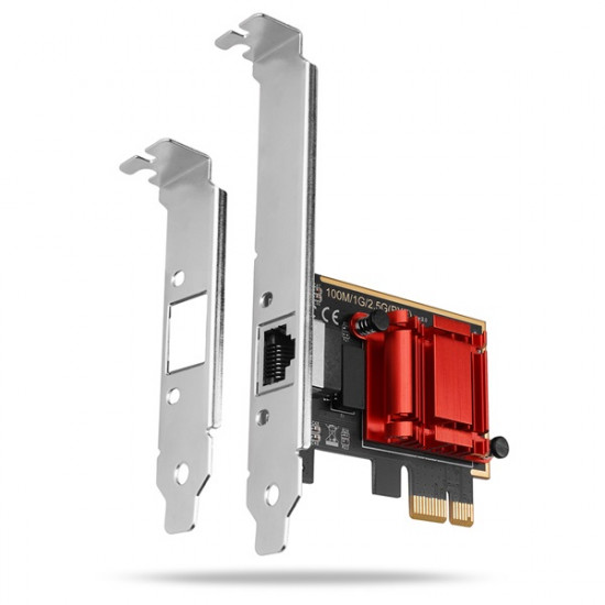 Axagon PCEE-G25 Gigabit Ethernet 1 sávos PCI-Express kártya Axagon PCEE-G25 Gigabit Ethernet 1 sávos PCI-Express kártya