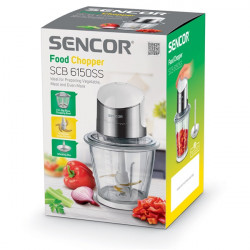 Sencor SCB 6150SS-EUE3 ezüst-fehér elektromos aprító (41010941)