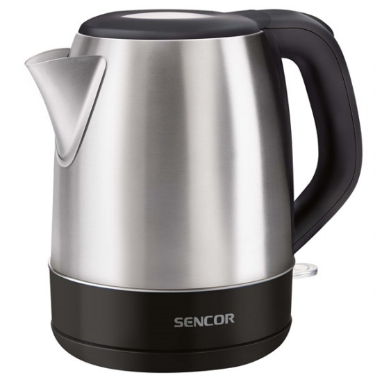 Sencor SWK 2200SS 1,2l inox-fekete vízforraló