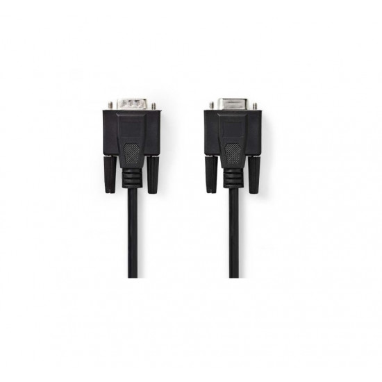 Nedis VGA Monitor Hosszabbitó kábel zavarszűrővel, 2m (CCGP59100BK20)