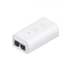 Ubiquiti 24V 1A fehér színű POE tápegység Gigabit LAN porttal (POE-24-24W-G-WH)