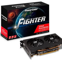 PowerColor AMD RX 6500 XT 4GB GDDR6 - AXRX 6500XT 4GBD6-DH videokártya
