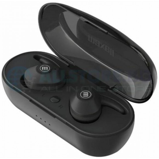 MAXELL TWS fülhallgató, MINI DUO earbuds, bluetooth 5.0, fekete (348481)