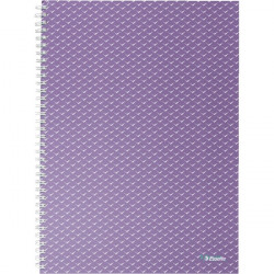 Esselte ColourBreeze A4 kockás levendula spirálfüzet (628479)
