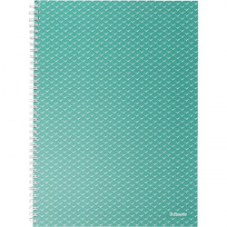 Esselte ColourBreeze A4 vonalas zöld spirálfüzet (628482)