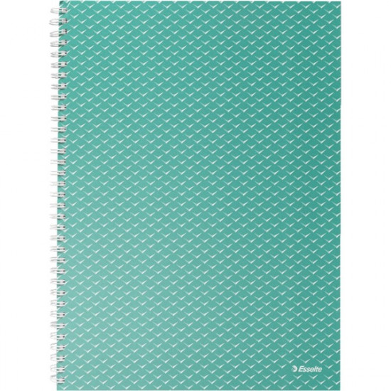 Esselte ColourBreeze A4 vonalas zöld spirálfüzet (628482)
