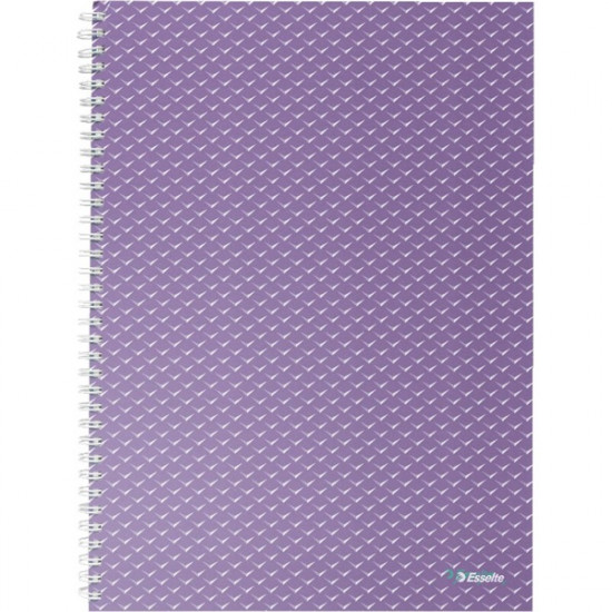 Esselte ColourBreeze A4 vonalas levendula spirálfüzet (628484)