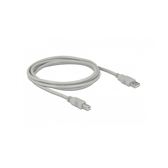 Delock USB 2.0 Type-A - USB 2.0 Type-B kábel, 1.8m (82215)