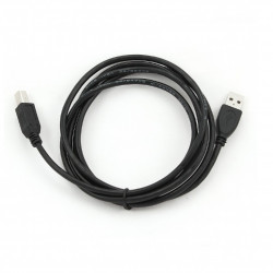 Gembird Cablexpert USB Type-A - USB Type-B nyomtató kábel, 1.8m, fekete (CCP-USB2-AMBM-6)