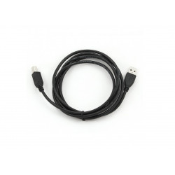Gembird Cablexpert USB Type-A - USB Type-B nyomtató kábel, 1.8m, fekete (CCP-USB2-AMBM-6)