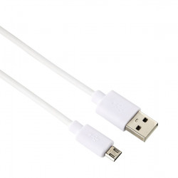 Hama USB - Micro USB adatkábel, 1m, fehér (20071)