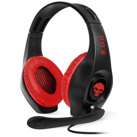 Spirit of Gamer PRO-NH5 mikrofonos fejhallgató Nintendo Switch fekete-piros (MIC-G715SW) Spirit of Gamer PRO-NH5 mikrofonos fejhallgató Nintendo Switch fekete-piros (MIC-G715SW)