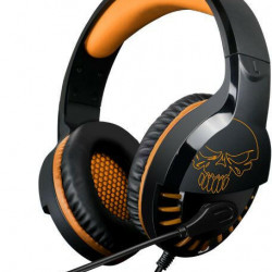 Spirit of Gamer PRO-H3 mikrofonos fejhallgató fekete-narancs (MIC-PH3MP)