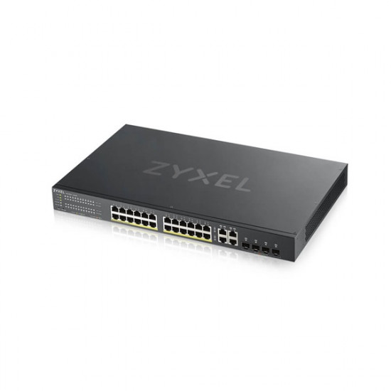 ZyXel GS1920-24HPV2 28-Portos GbE PoE+ Smart Switch (GS1920-24HPV2-EU0101F)