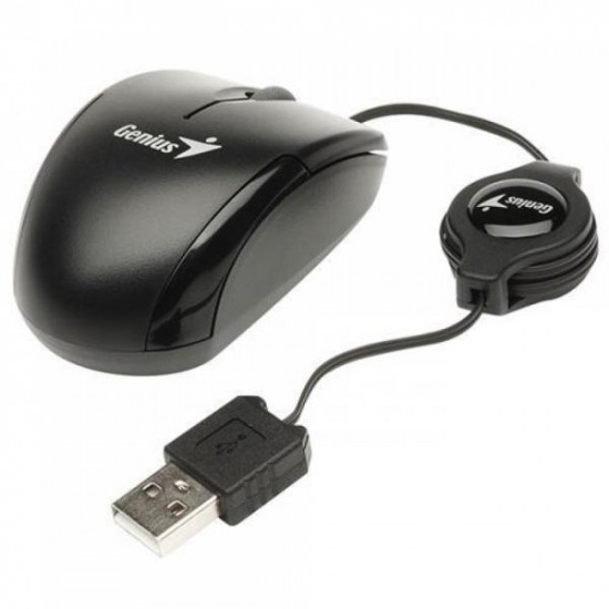 Genius Micro Traveler V2 egér fekete USB (31010125105)