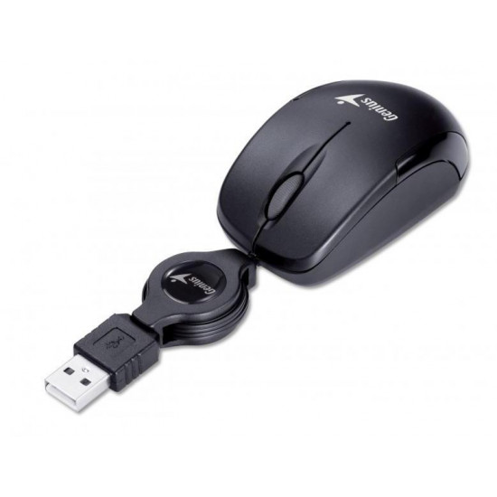Genius Micro Traveler V2 egér fekete USB (31010125105)