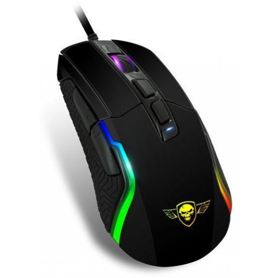 Spirit Of Gamer PRO-M7 optikai Gaming egér fekete (S-PM7)