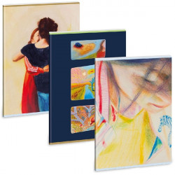 Ars Una Roseberry mix 5234 A4 extra kapcsos sima füzet (53802347)