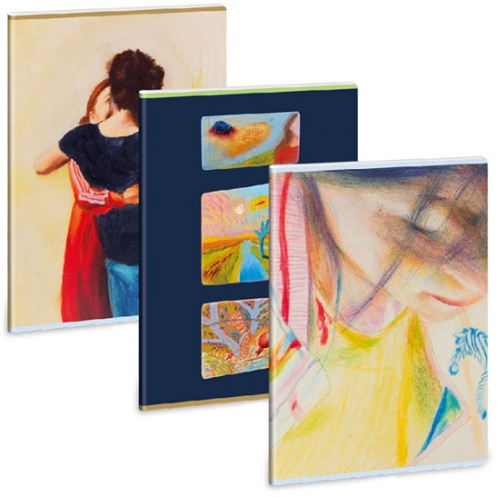 Ars Una Roseberry mix 5234 A4 extra kapcsos sima füzet (53802347)