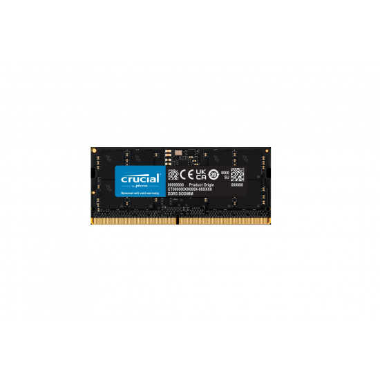 Crucial 16GB 4800MHz DDR5 notebook RAM CL40 (CT16G48C40S5)