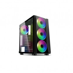 Spirit Of Gamer GHOST III táp nélküli ablakos ház fekete (8005RA)