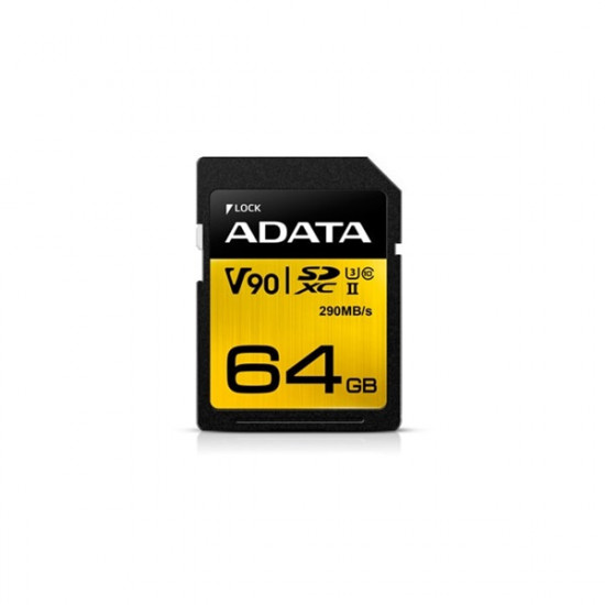 ADATA Premier One 64GB SDXC UHS-II U3 Class 10 (ASDX64GUII3CL10-C)