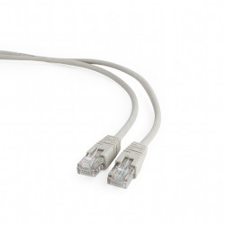 Gembird RJ45 CAT5e UTP M/M adatkábel 10m szürke (PP12-10M)