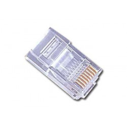 Gembird RJ45 CAT5e UTP csatlakozó dugó 8P8C 100db (PLUG3UP6/100)