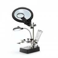 Delight Paneltartó nagyítóval és krokodilcsipeszekkel (10103)